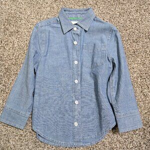 Mini boden button up shirt size 2/3